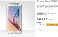 Deal: Samsung Galaxy S6 für nur 599 Euro