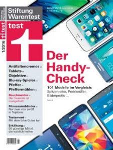 Stiftung Warentest Cover 01 2016