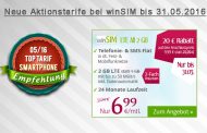 Aktion bis 31.05.: Telefonie-Flat, SMS-Flat, 2GB LTE im o2-Netz monatlich kündbar für nur 6,99 € pro Monat